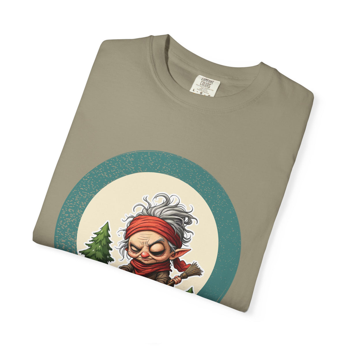 Baba Yaga: Grandmother Witch — Garment-Dyed T-Shirt