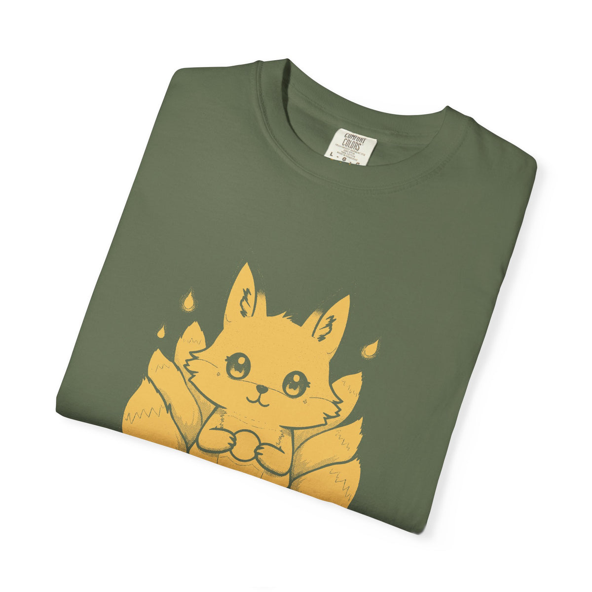Kitsune · “Fox wedding weather.” — Garment-Dyed One-Ink Tee