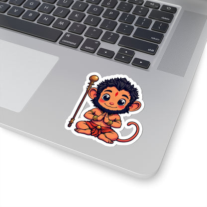 Hanuman: Painted in Sindoor for Rama — Sticker