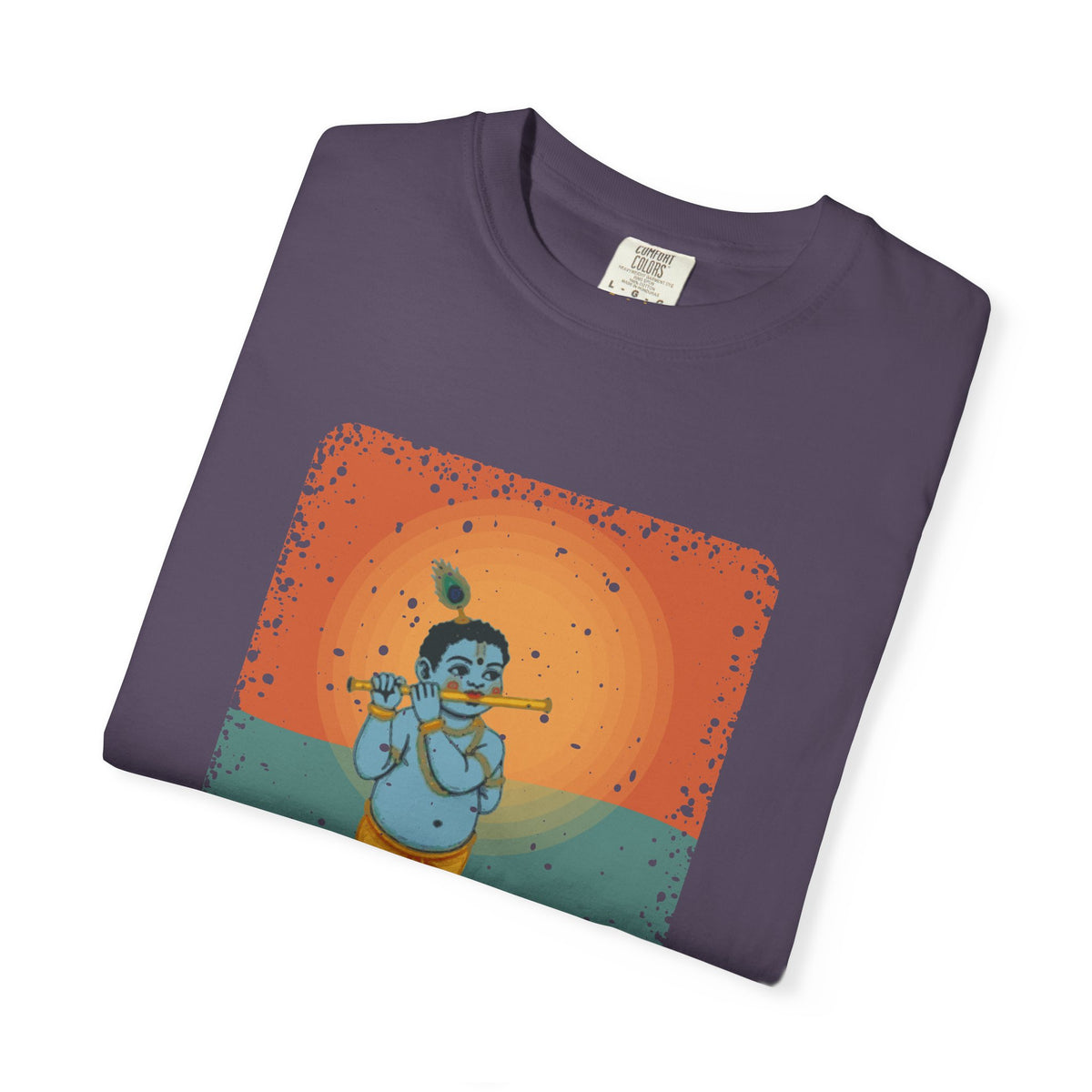 Krishna · “Butter thief. Heart thief.” — Garment-Dyed T-Shirt