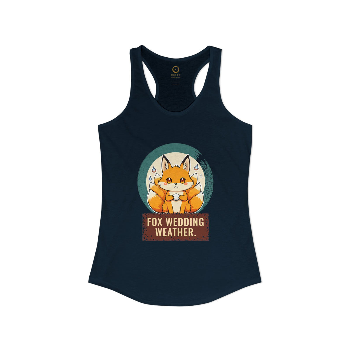 Kitsune: Messenger of Inari — Women's Racerback Tank