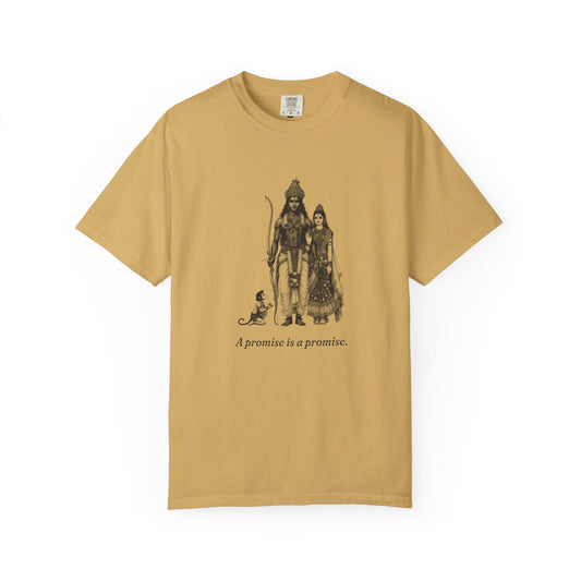 Rama: Shyamanga, the Dark-Hued — Garment-Dyed One-Ink Tee