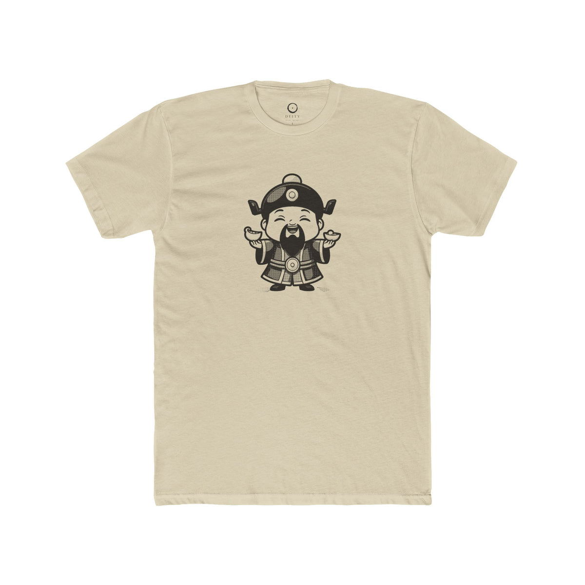Caishen: Inviting Wealth and Treasure — One-Ink T-Shirt