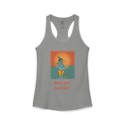 Krishna: Protector of Cows — Women's Racerback Tank