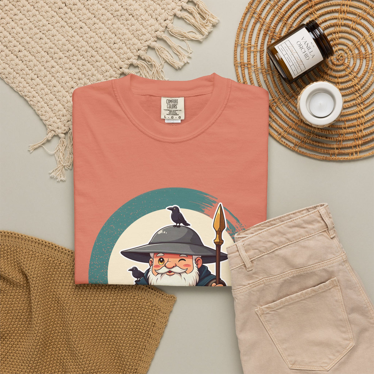 Odin: Gave an Eye for Wisdom — Garment-Dyed T-Shirt