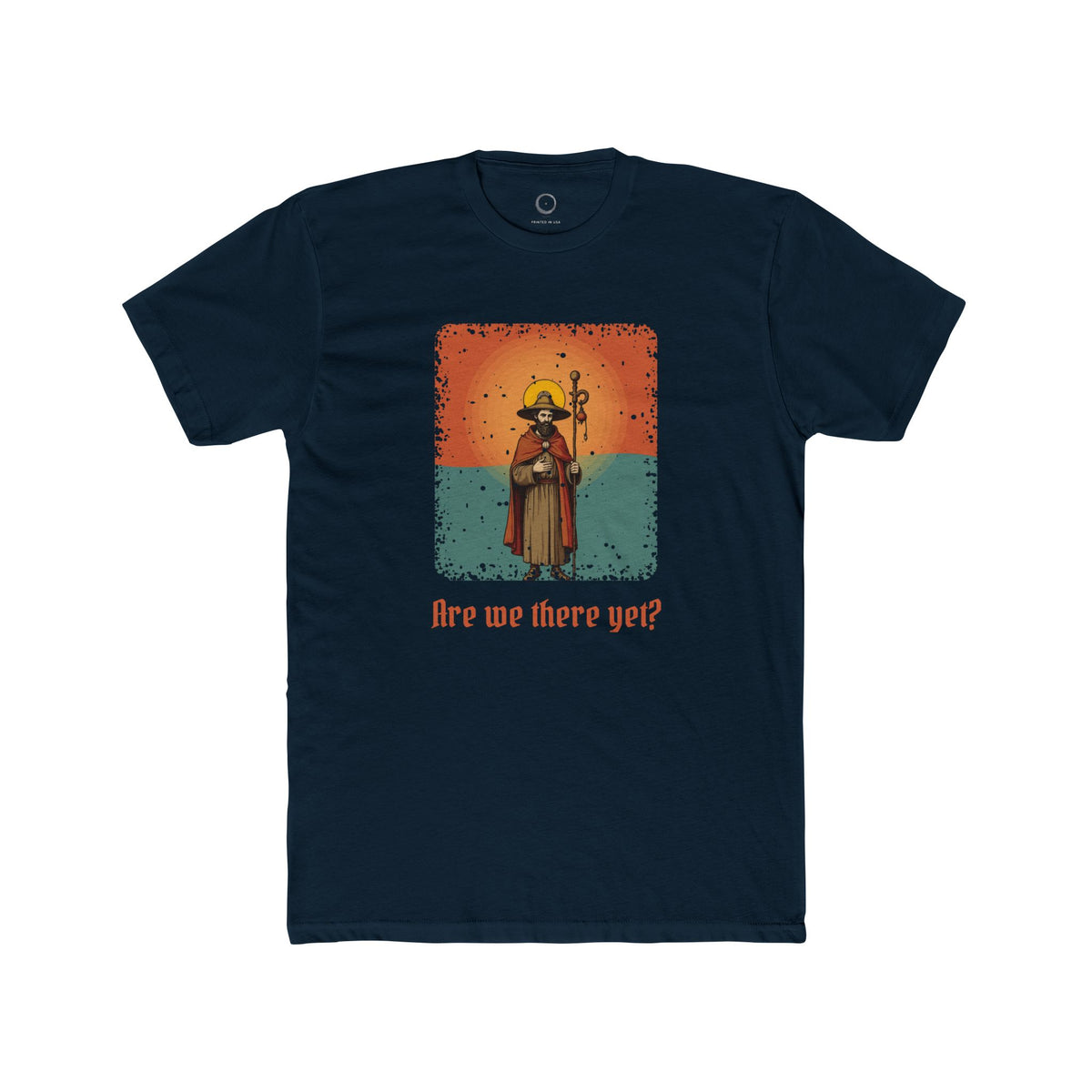 St James the Greater · “Are we there yet?” — Unisex T-Shirt