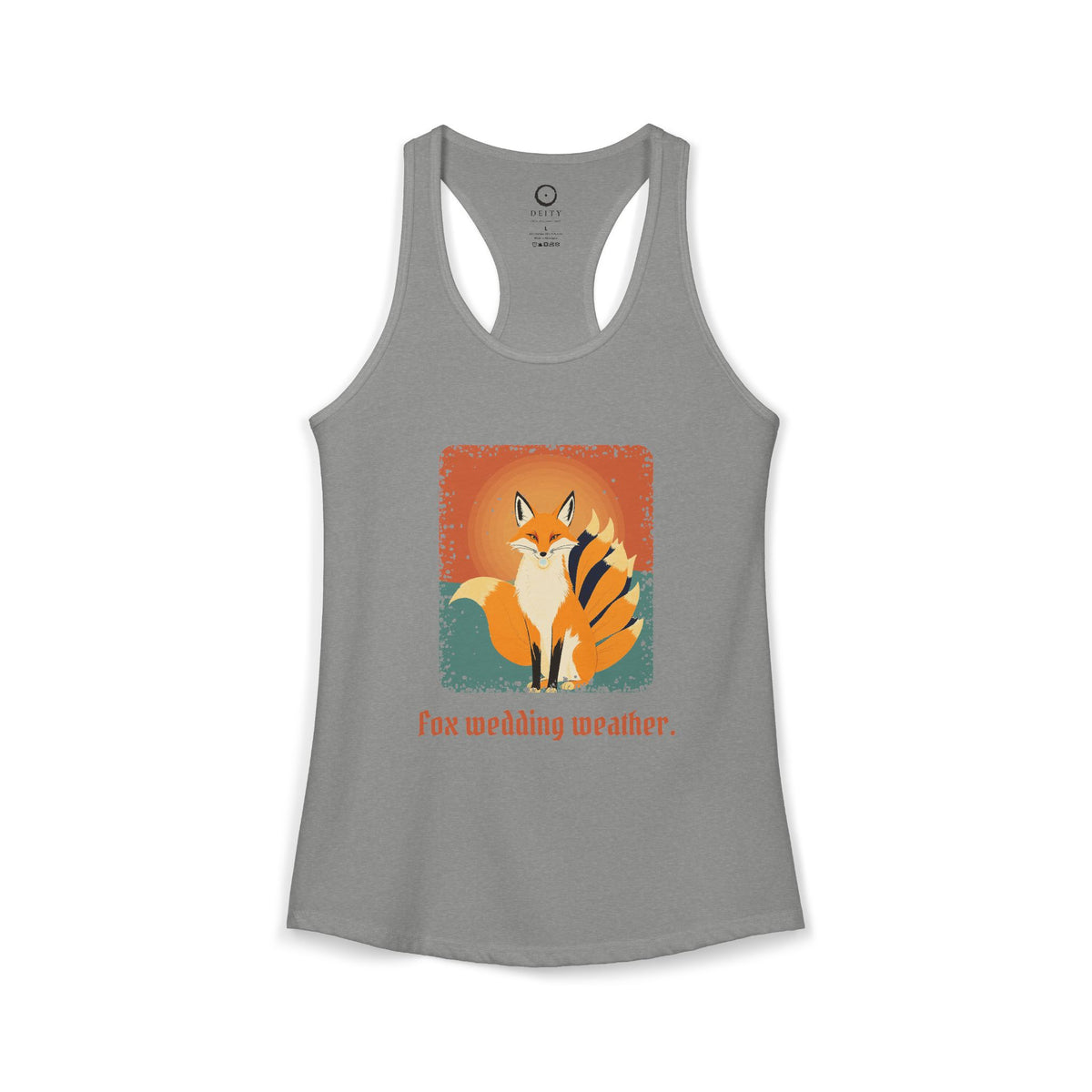 Kitsune: Keeper of the Star Ball — Women's Racerback Tank