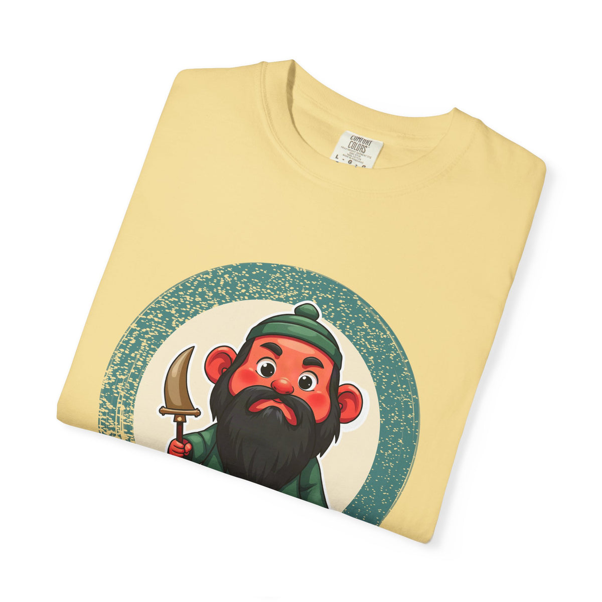 Guan Gong · “Honest business only.” — Garment-Dyed T-Shirt