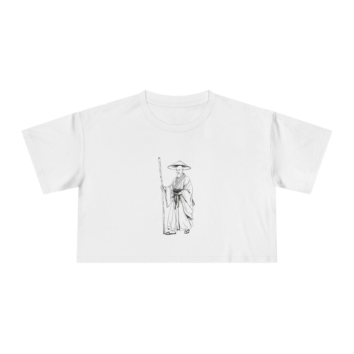 Kōbō Daishi: The Eighty-Eight Temple Road — Women's Crop Tee