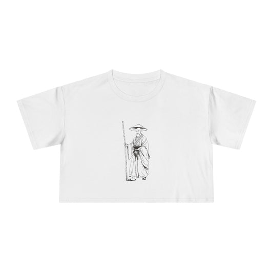 Kōbō Daishi: The Eighty-Eight Temple Road — Women's Crop Tee