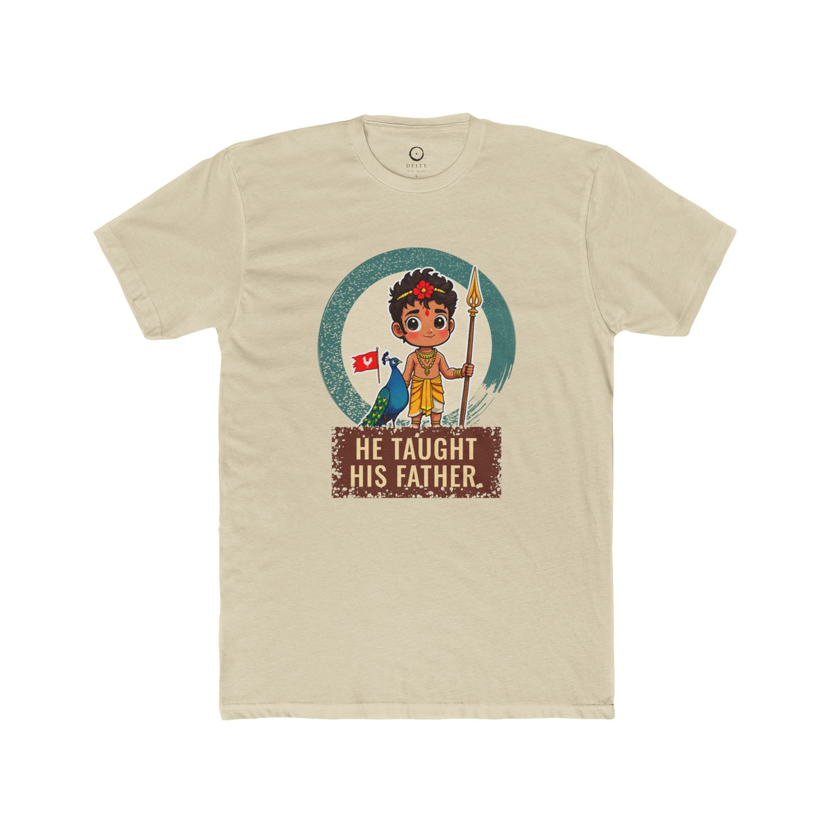 Murugan · “He taught his father.” — Unisex T-Shirt