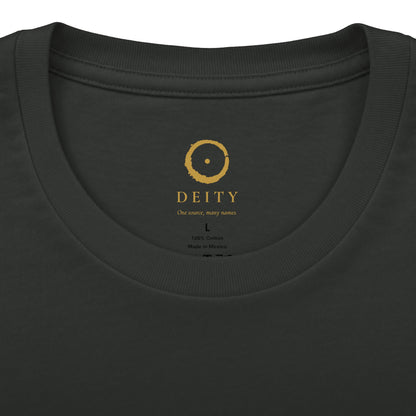 Aphrodite · “Riding a goose, obviously.” — Unisex T-Shirt