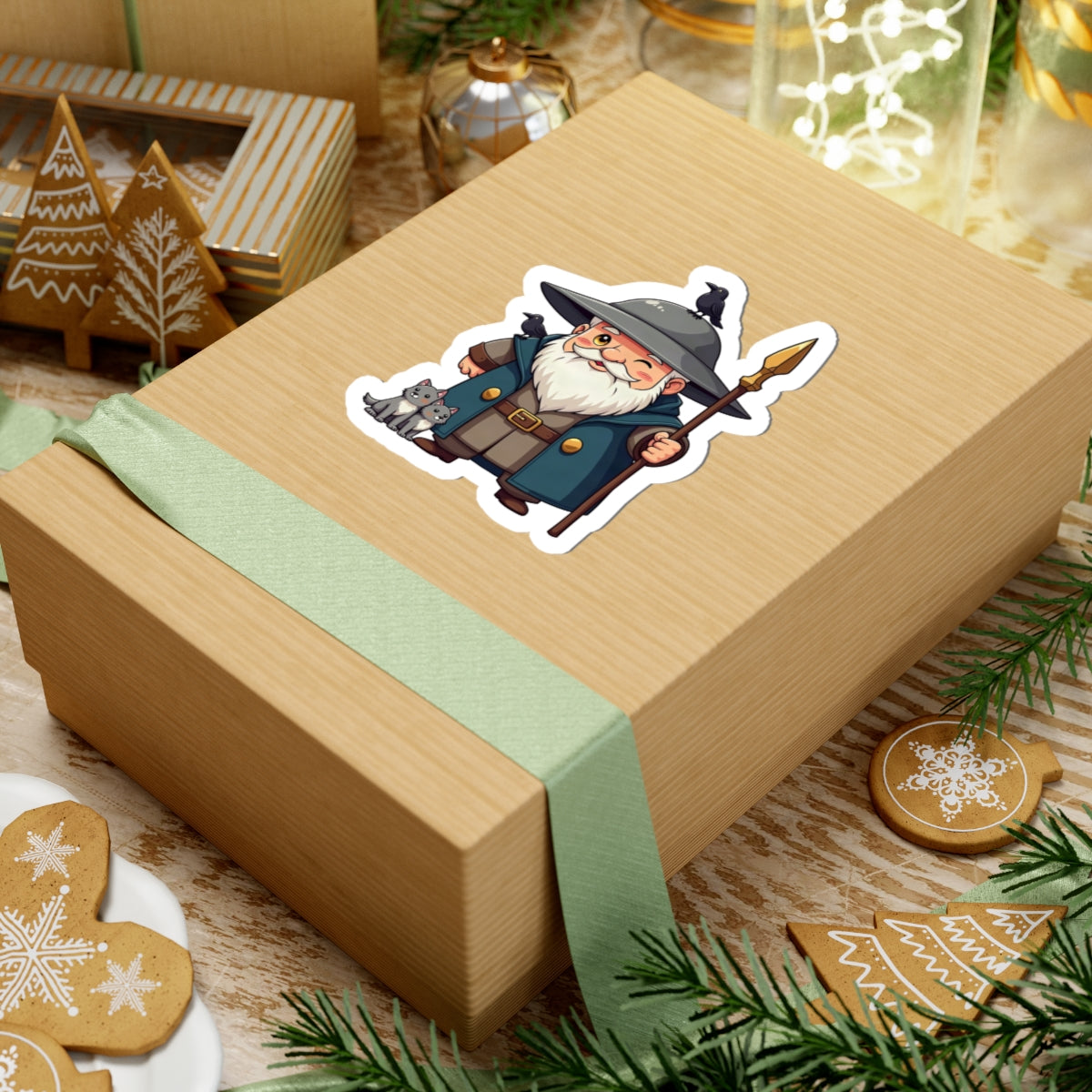 Odin: Gave an Eye for Wisdom — Sticker