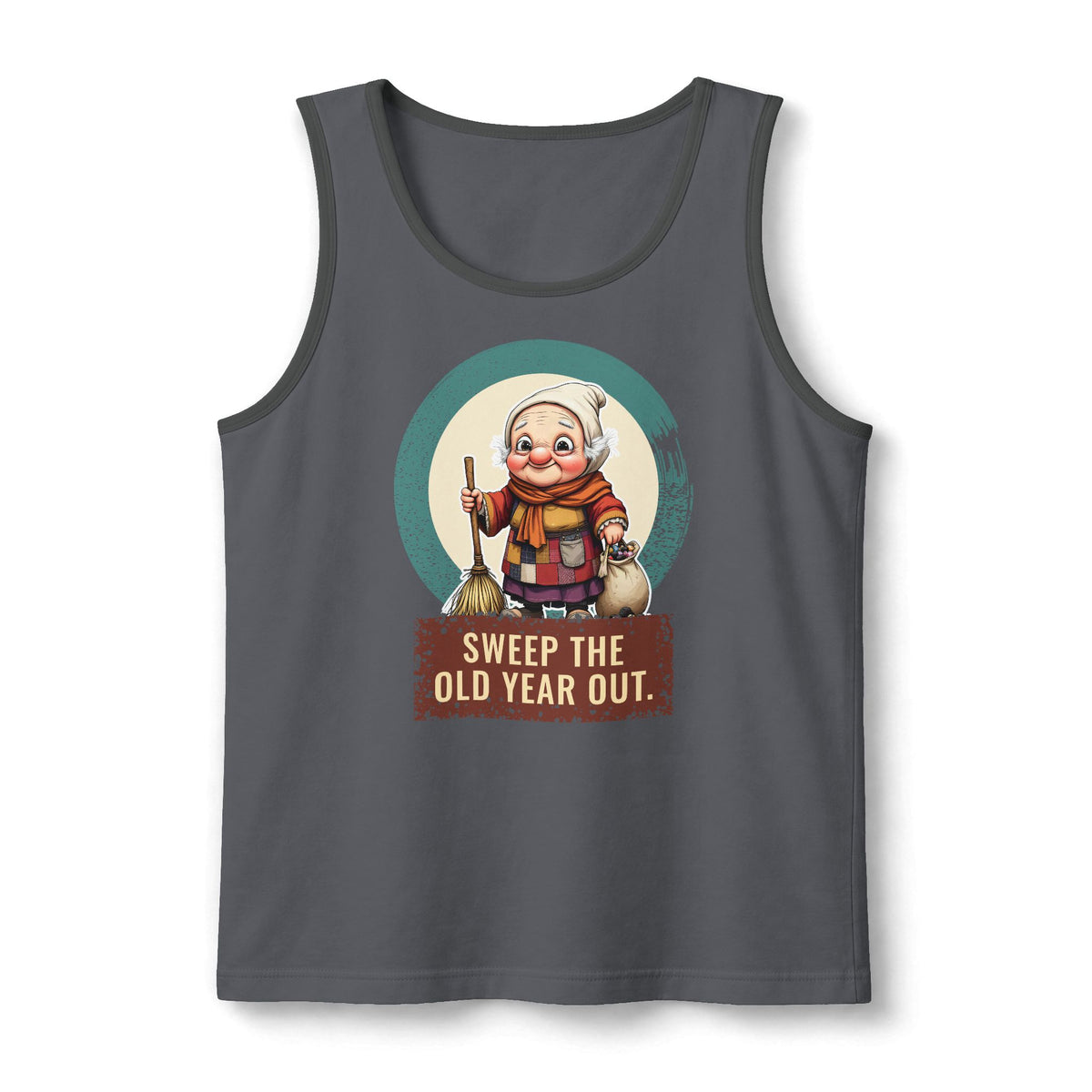 La Befana: Sweeper of the Old Year — Unisex Muscle Tank