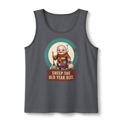La Befana: Sweeper of the Old Year — Unisex Muscle Tank