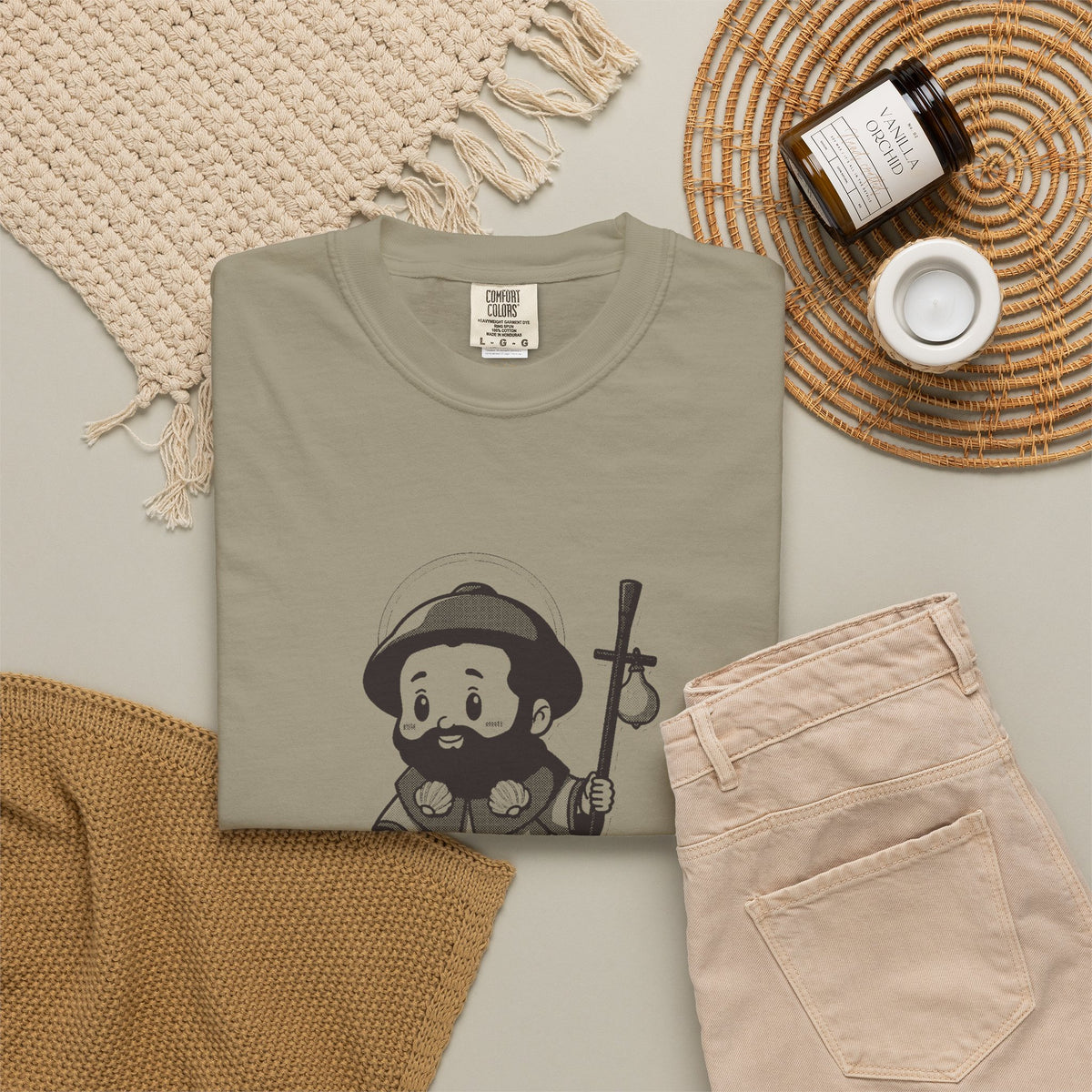St James the Greater · “Are we there yet?” — Garment-Dyed One-Ink Tee