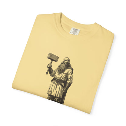 Thor · “Bring a raincoat.” — Garment-Dyed One-Ink Tee