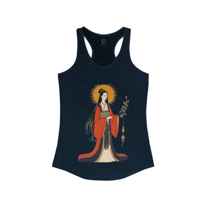 Amaterasu: She Who Shines in Heaven — Women's Racerback Tank
