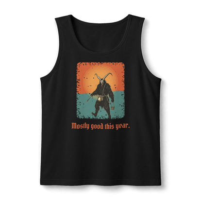 Krampus: Driver of Winter Spirits — Unisex Muscle Tank