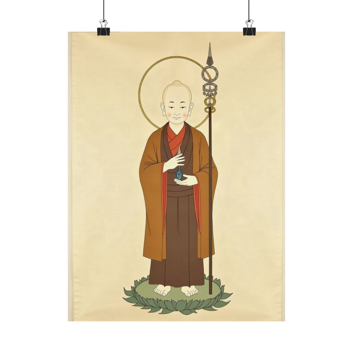 Jizō: Bodhisattva of the Earth Store — Art Print