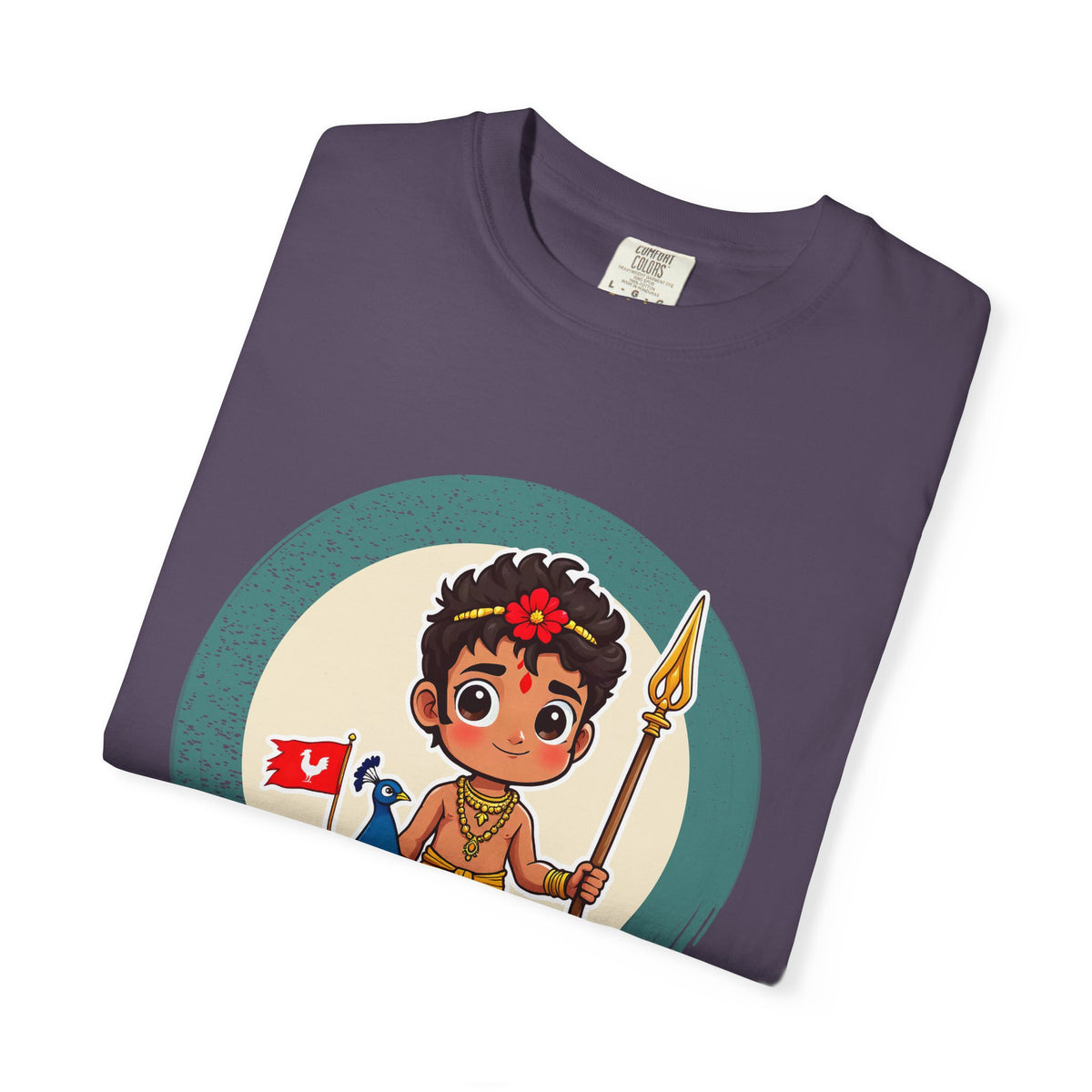 Murugan: Two Companions from One Tree — Garment-Dyed T-Shirt
