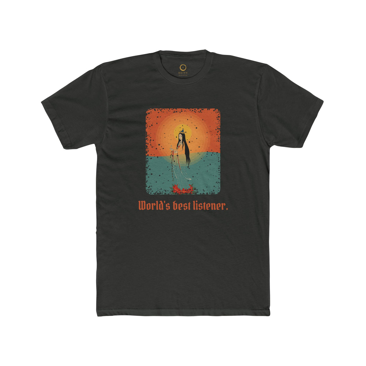 Guanyin: White-Robed Bodhisattva — Unisex T-Shirt