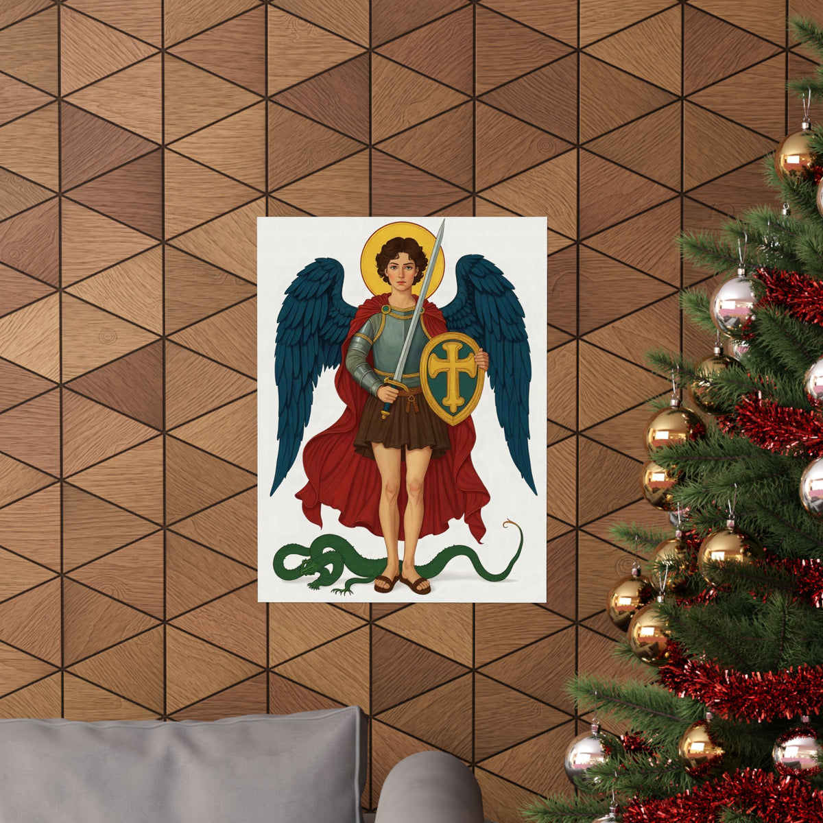 St Michael the Archangel: Who Is Like God — Art Print