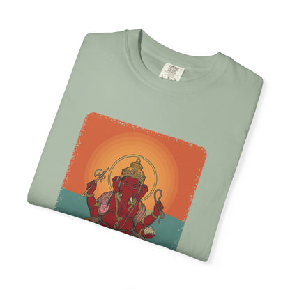 Ganesha · “First things first.” — Garment-Dyed T-Shirt