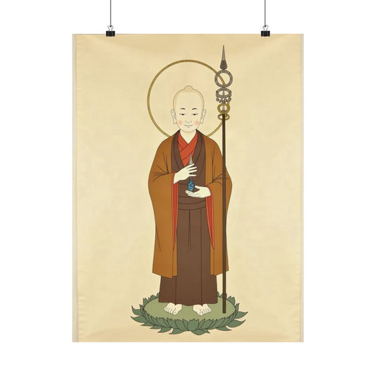 Jizō: Bodhisattva of the Earth Store — Art Print