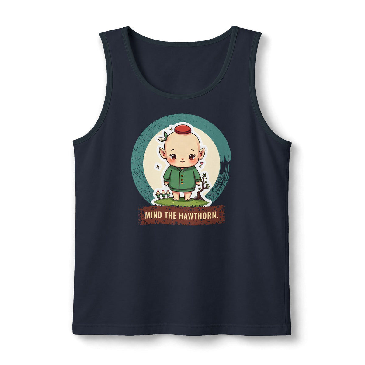 Aos Sí: Green Jacket, Red Cap — Unisex Muscle Tank