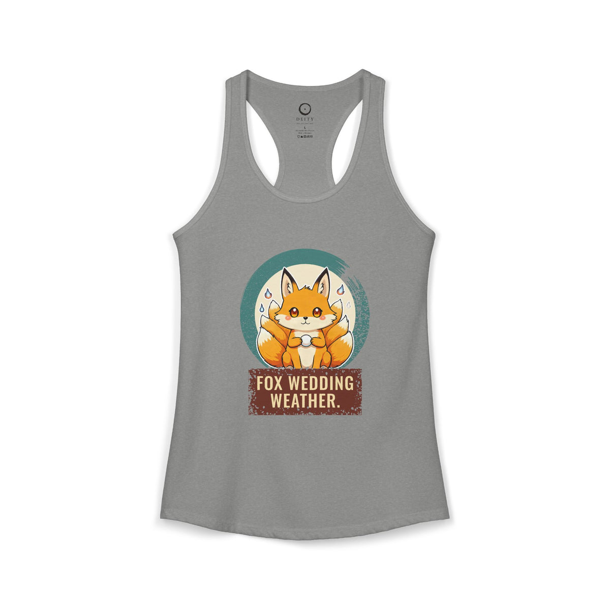Kitsune: Messenger of Inari — Women's Racerback Tank