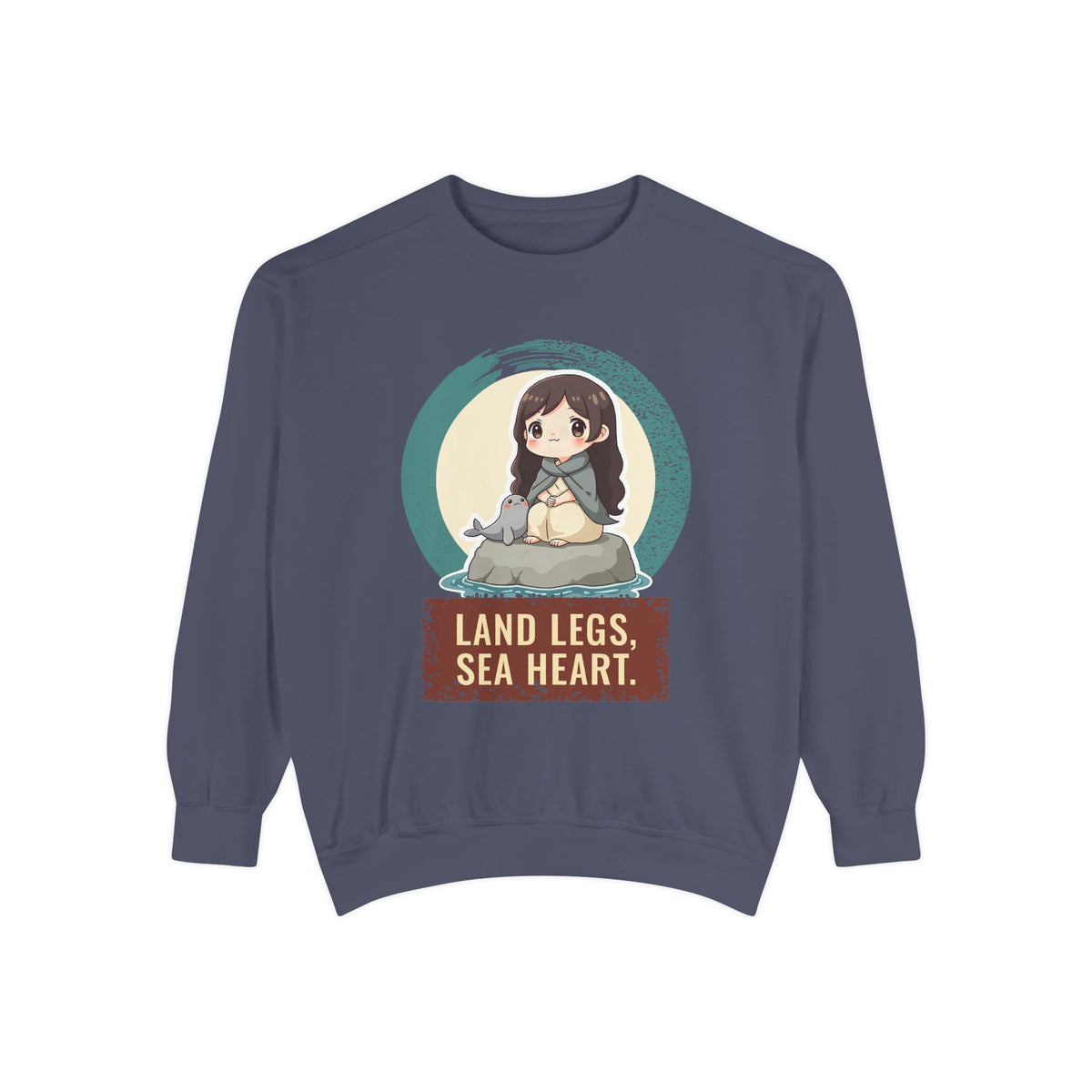 Selkie: Grey Selkie of Sule Skerry — Garment-Dyed Sweatshirt