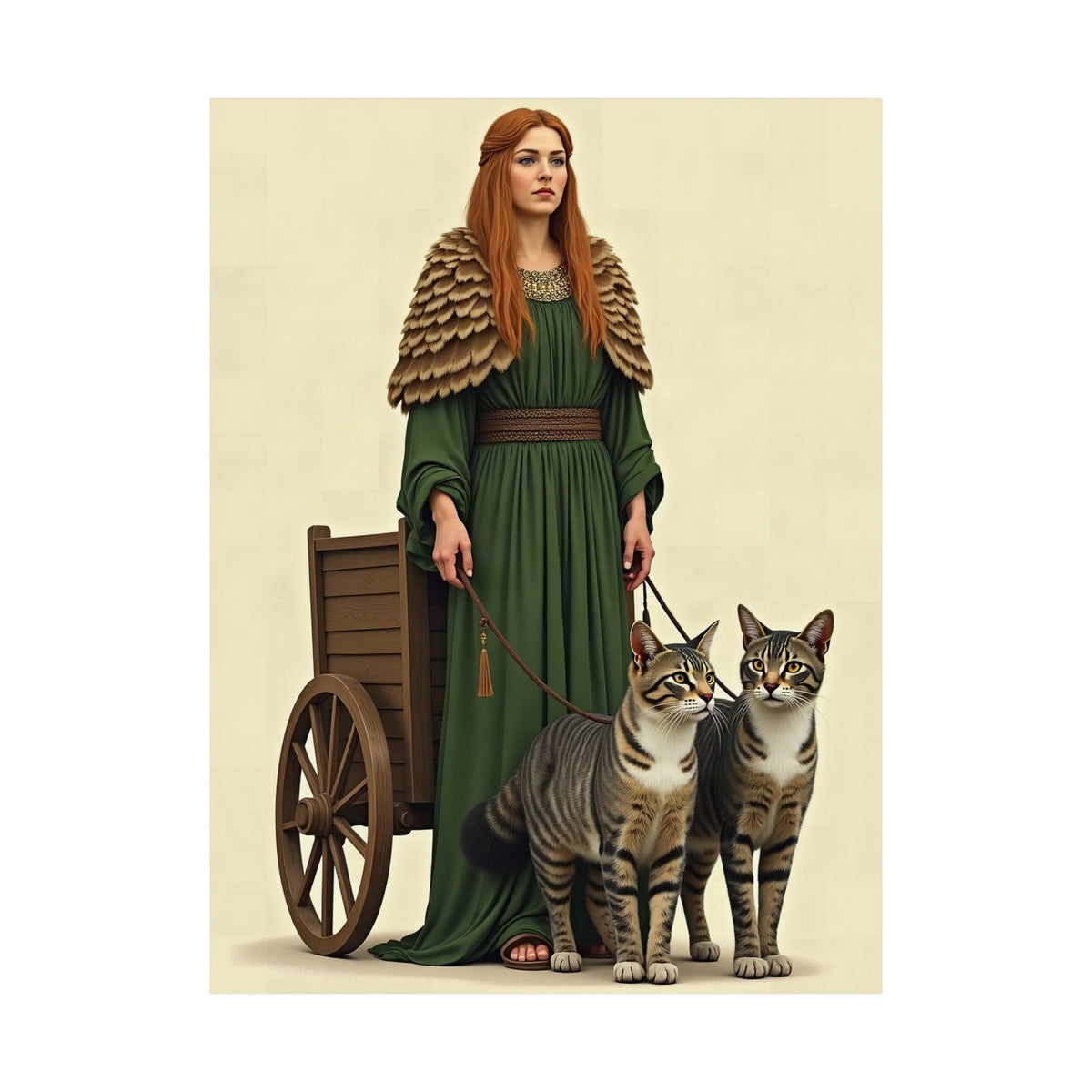 Freyja: Lady of Fólkvangr — Art Print