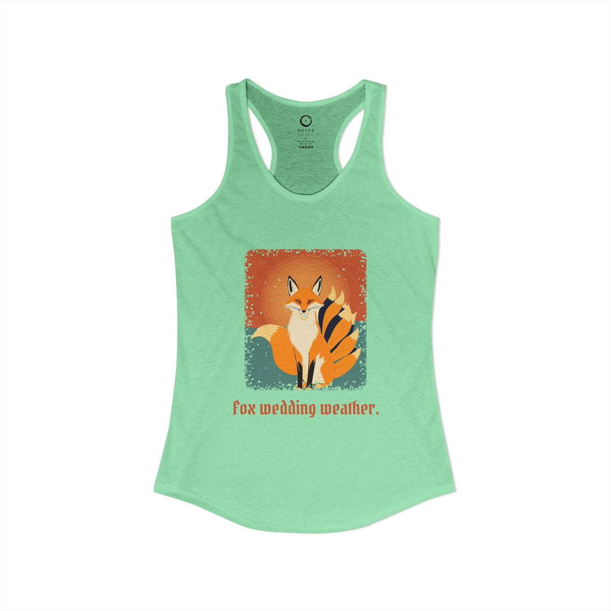 Kitsune: Keeper of the Star Ball — Women's Racerback Tank