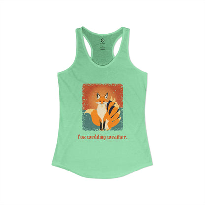 Kitsune: Keeper of the Star Ball — Women's Racerback Tank