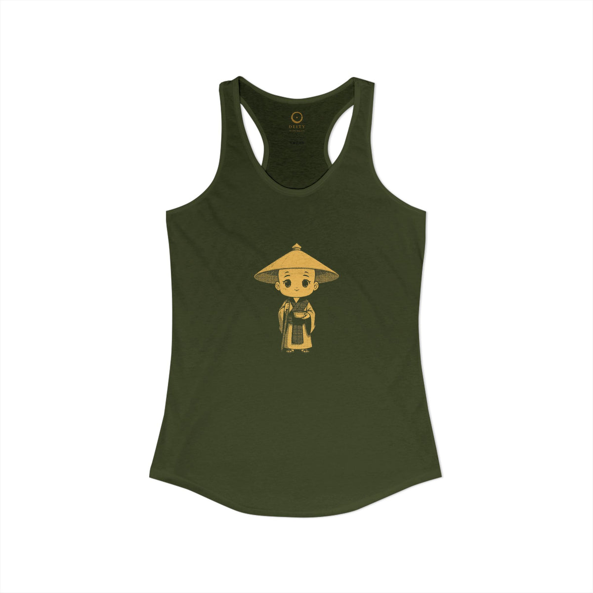 Kōbō Daishi: Walking with Every Pilgrim — Women's Racerback Tank