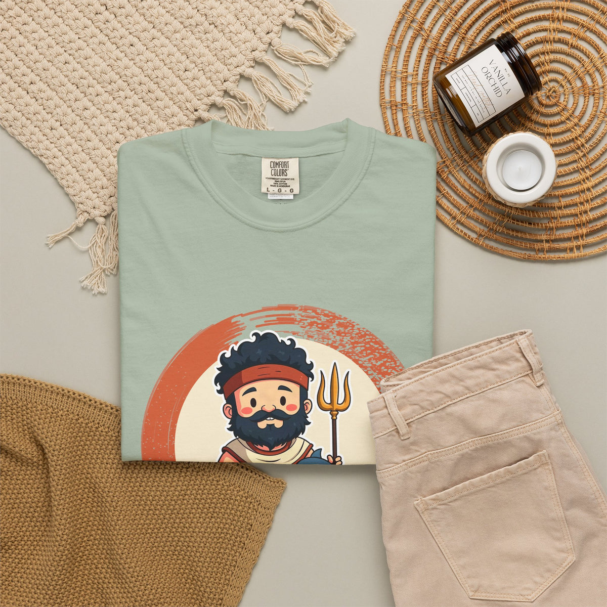 Poseidon · “He got the sea.” — Garment-Dyed T-Shirt