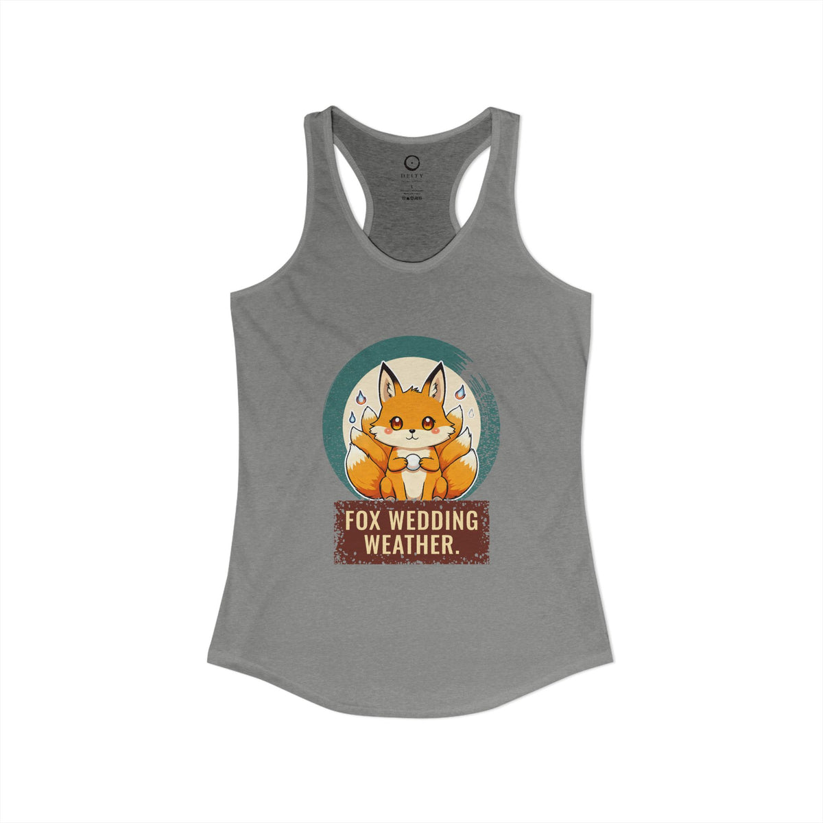Kitsune: Messenger of Inari — Women's Racerback Tank