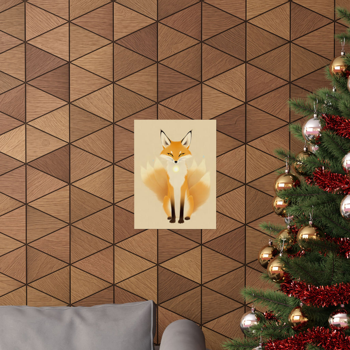 Kitsune: The Nine-Tailed Fox — Art Print