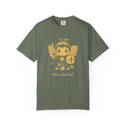 St Michael the Archangel: Prince of the Heavenly Host — Garment-Dyed One-Ink Tee