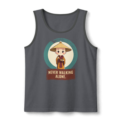 Kōbō Daishi: Walking with Every Pilgrim — Unisex Muscle Tank