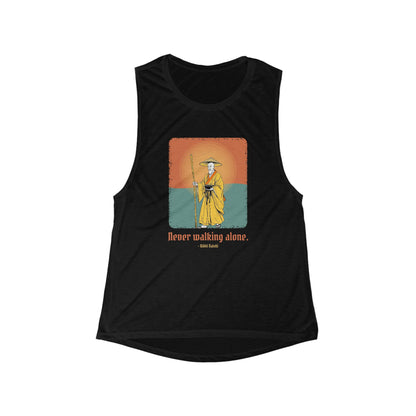 Kōbō Daishi: The Eighty-Eight Temple Road — Women's Flowy Muscle Tank