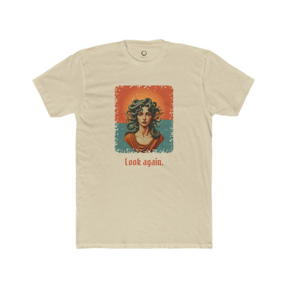 Medusa · “Look again.” — Unisex T-Shirt