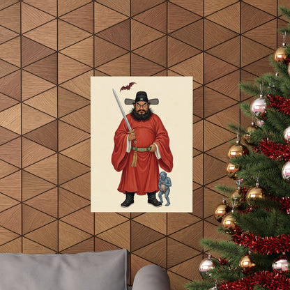 Zhong Kui: Guardian of the Doorway — Art Print