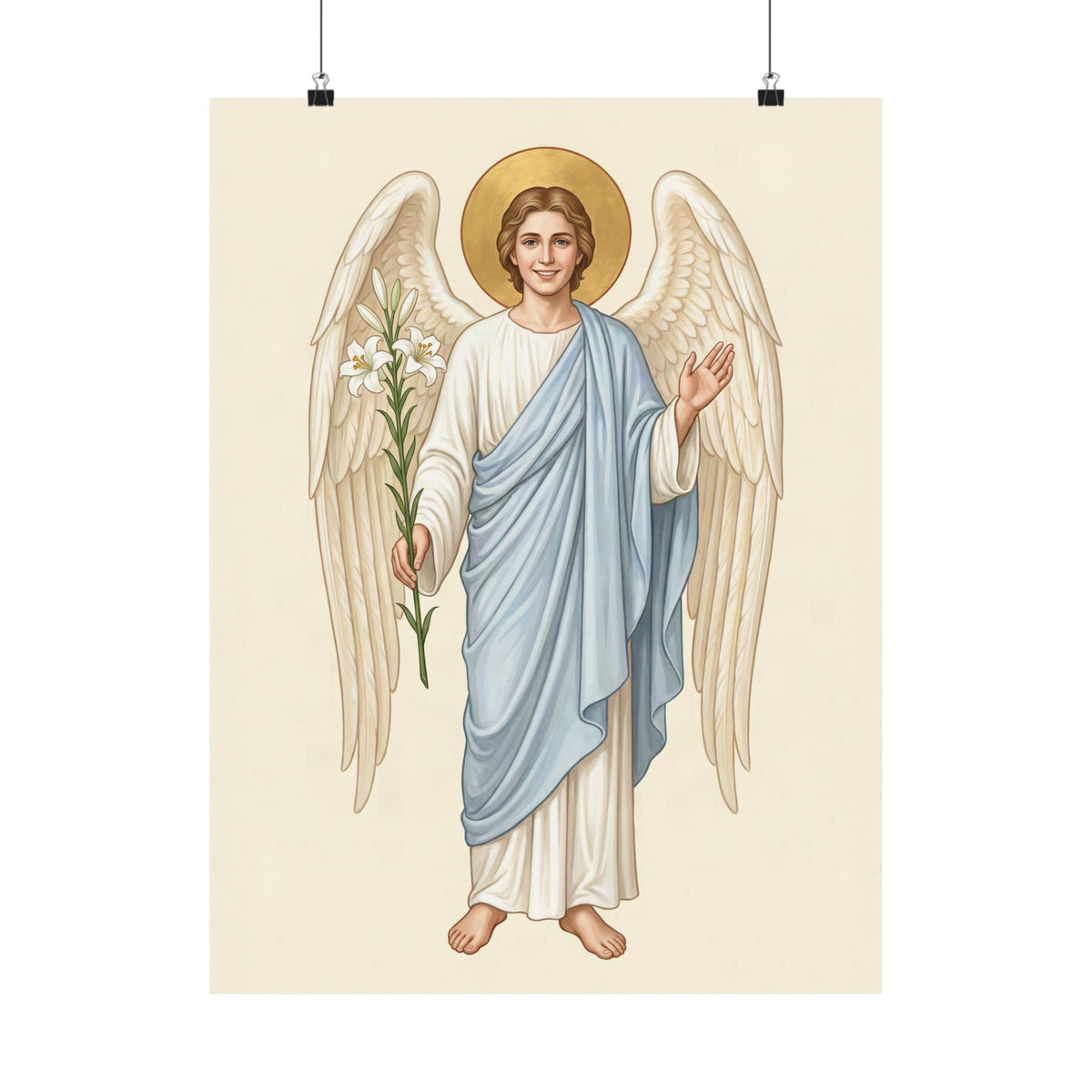 Gabriel the Archangel: Herald of the Annunciation — Art Print