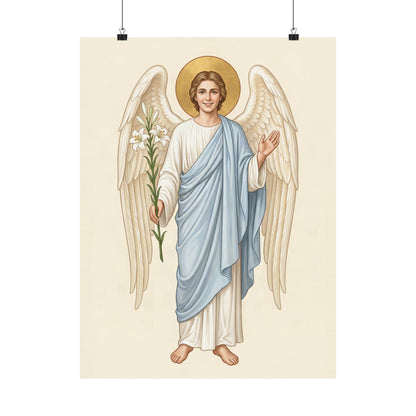 Gabriel the Archangel: Herald of the Annunciation — Art Print