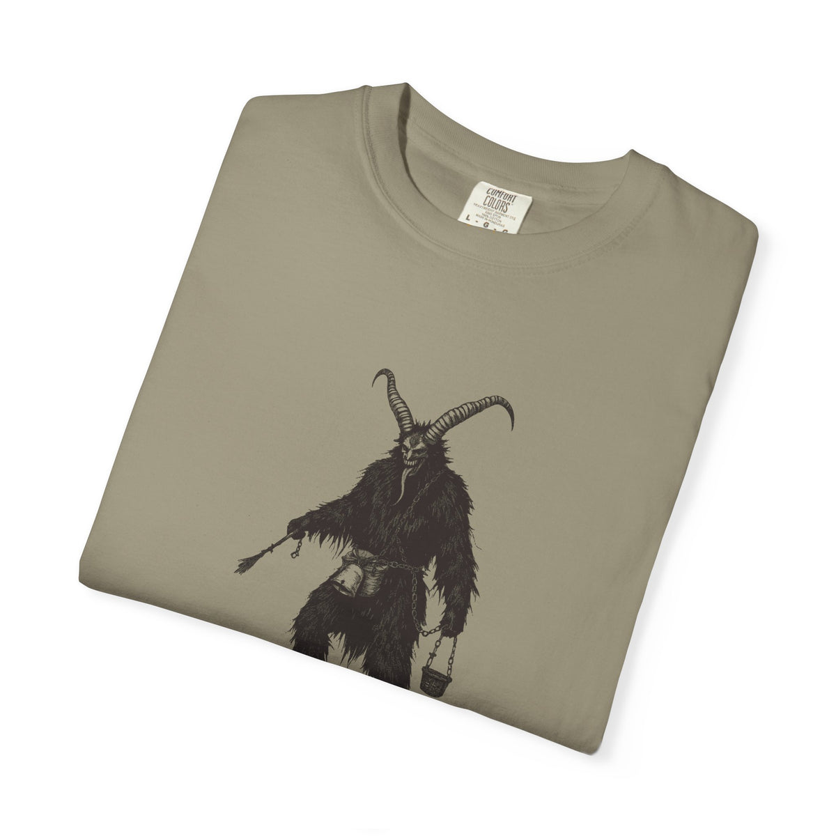 Krampus · “Mostly good this year.” — Garment-Dyed One-Ink Tee